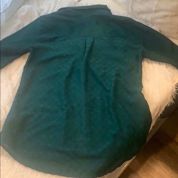 Express Button Down Blouse - Picture 3 of 5